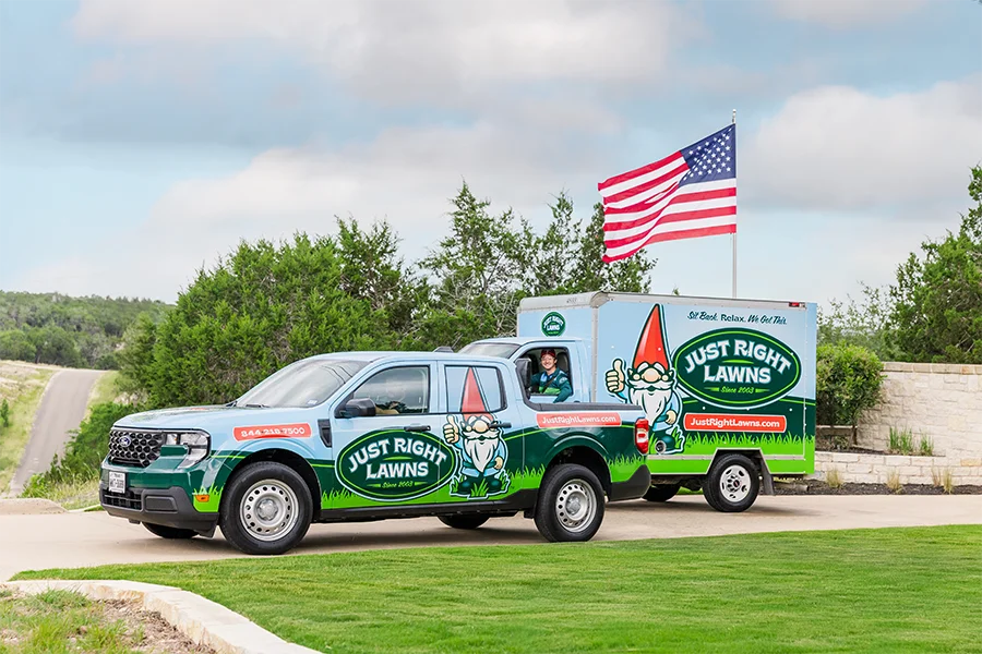 trucks-with-flag