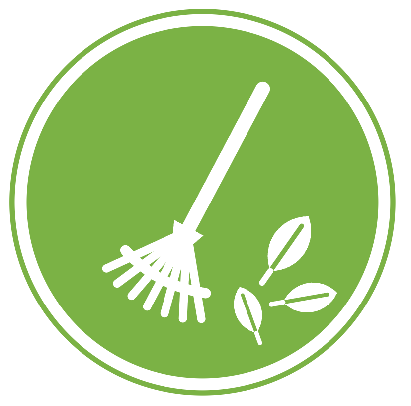 Leaf removal icon